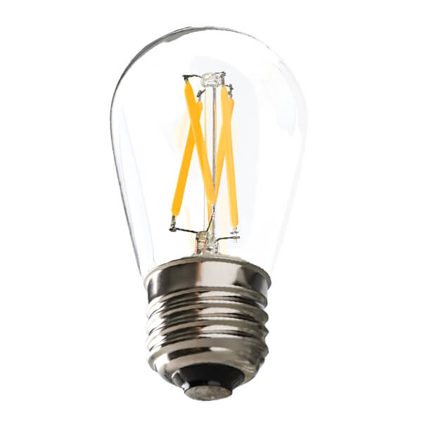 U-LED Filament LED S14, Clear, SW 2700K