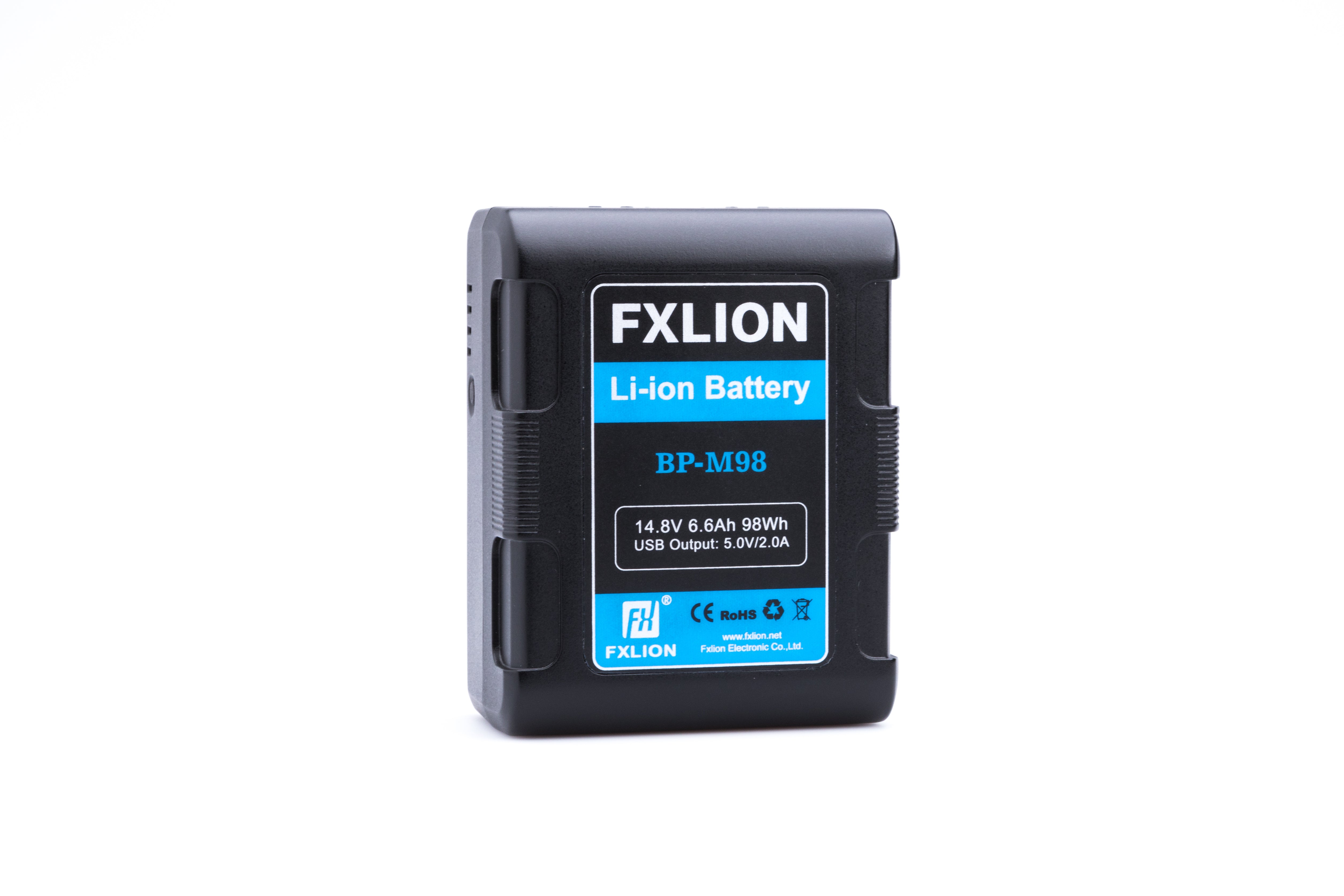 Fxlion BP-M98-KA Square V-Mount Compact Lithium-Ion Battery Kit