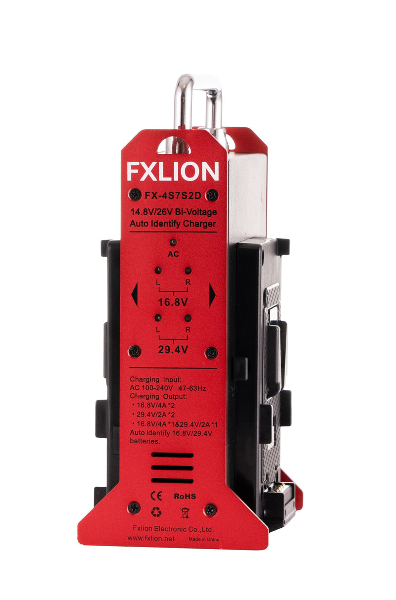 Fxlion Dual -Channel V-Mount Bi-Volt Charger