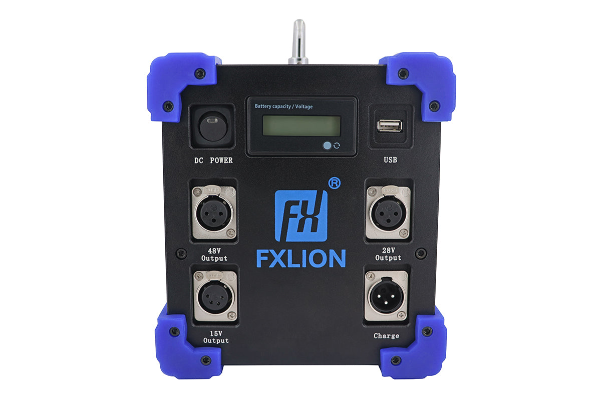 Fxlion FX-HP-7224-48D PLUS High Power 15V, 28V, & 48V Lithium-Ion Mega Battery, 1232Wh