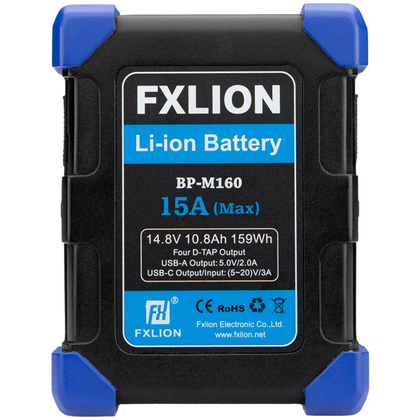 Fxlion BP-M160 V-Mount 160W/h 14.8V Battery